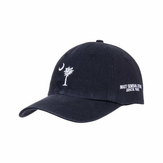 Mast General Store Palmetto Moon Embroidered Twill Hat Black