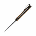 Mini Praxis Flipper Knife Ultem Black