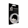 Hickory Brands Proline MultiSport Stretch Laces White