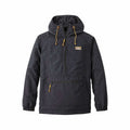 L.L.Bean Men's Mountain Classic Solid Anorak Jacket Black