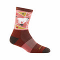 Women's Critter Club Micro Crew Lightweight Hiking Socks Canyon