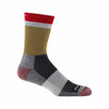 Men's Heady Stripe Micro Crew Lightweight Hiking Socks Ash