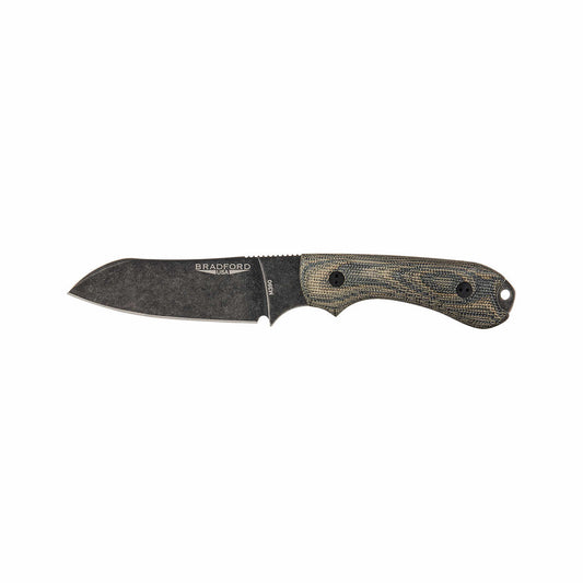Bradford Knives Guardian 3 Sheepsfoot Knife - Nimbus Finish Camo