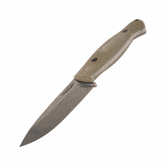 Color swatch for Bradford Knives Guardian 4.5 Knife - Stonewash Finish in Od Green