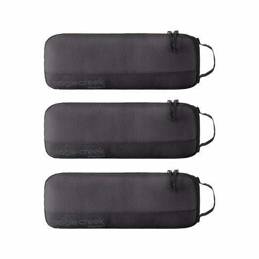 Eagle Creek Pack-It Reveal Slim Cube Set - Medium, 3-Pack Black