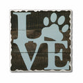 Cold Nose Warm Heart Coaster Love Blue