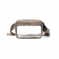 Baggallini Clear Stadium Belt Bag Sterling Shmr B