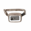Baggallini Clear Stadium Belt Bag Sterling Shmr B