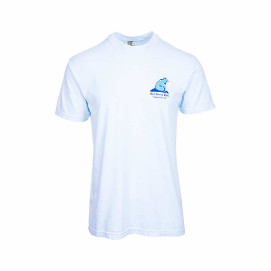 Mast General Store Waynesville Gateway to the Smokies Short Sleeve T-Shirt Chambray