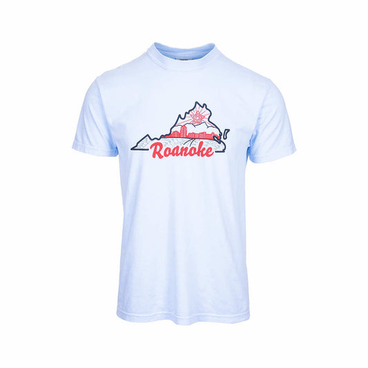 Mast General Store Roanoke State Star Short Sleeve T-Shirt Hydrangea