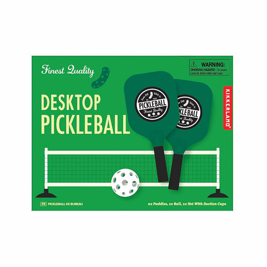 Kikkerland Desktop Pickleball Game