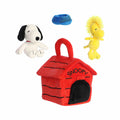 Aurora World Snoopy's Dog House Plush Playset Toy