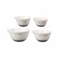 Ceramic Measuring Cups - 4 Piece