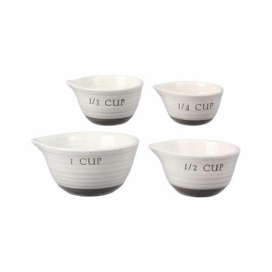 Ceramic Measuring Cups - 4 Piece