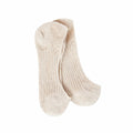 World's Softest Women's Weekend No-Show Liner Socks Beige