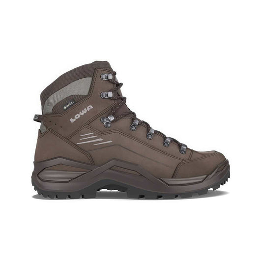 LOWA Men's Renegade EVO GTX Mid Boots Espresso Seaweed