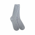World's Softest Women's Holiday Ragg Feather Crew Socks Smokey