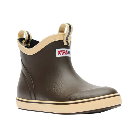 XTRATUF Youth Ankle Deck Boots Brown