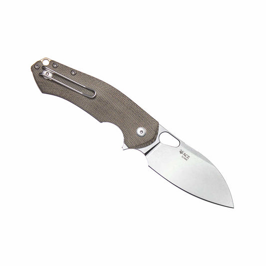 GiantMouse Biblio XL Knife - Green Canvas Grn Elmax