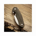 GiantMouse Biblio XL Knife - Green Canvas Grn Elmax