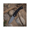 GiantMouse ACE Iona V2 Knife Black Micarta