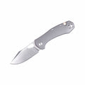 GiantMouse ACE Atelier Knife - Titanium Titanium Satin