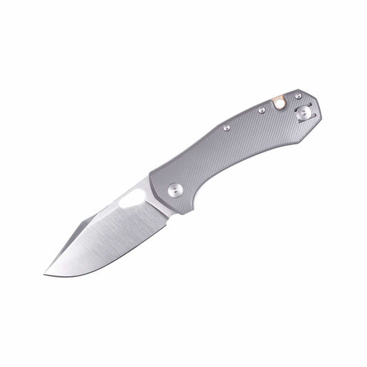 GiantMouse ACE Atelier Knife - Titanium Titanium Satin