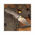 GiantMouse ACE Atelier Knife - Titanium Titanium Satin