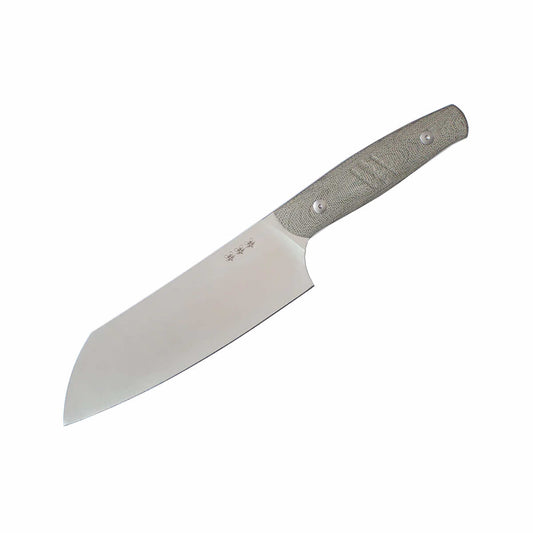GiantMouse Santoku Knife Green Canvas