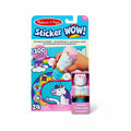 Melissa & Doug Sticker WOW! Unicorn Activity Pad and Sticker Stamper