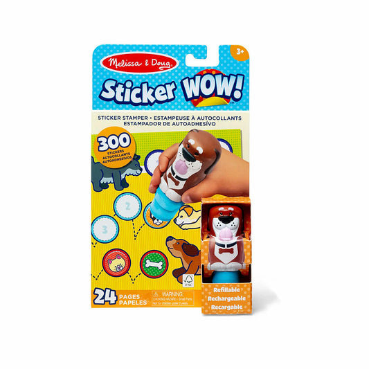 Melissa & Doug Sticker WOW! Dog Activity Pad and Sticker Stamper