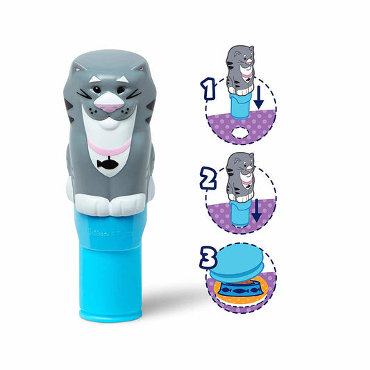 Melissa & Doug Sticker WOW! Cat Activity Pad and Sticker Stamper