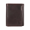 Men's Oil Tan Trifold Wallet Brown