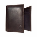 Men's Oil Tan Trifold Wallet Brown