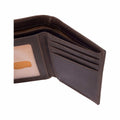 Men's Oil Tan Trifold Wallet Brown