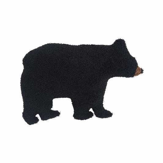 Black Bear Shaped Pillow