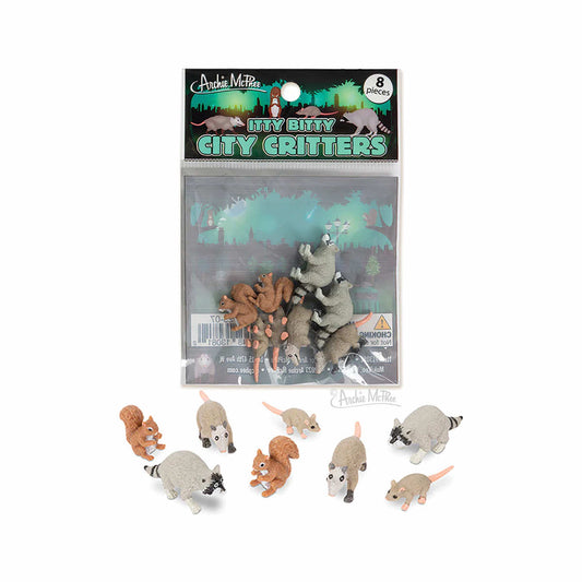 Archie McPhee Bag of Itty Bitty City Critters Toy