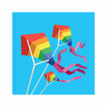 Hachette Paint By Stickers Activity Book - Rainbows Everywhere