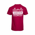 Eat More Tees University of South Carolina Property of Gamecocks Short Sleeve T-Shirt Garnet