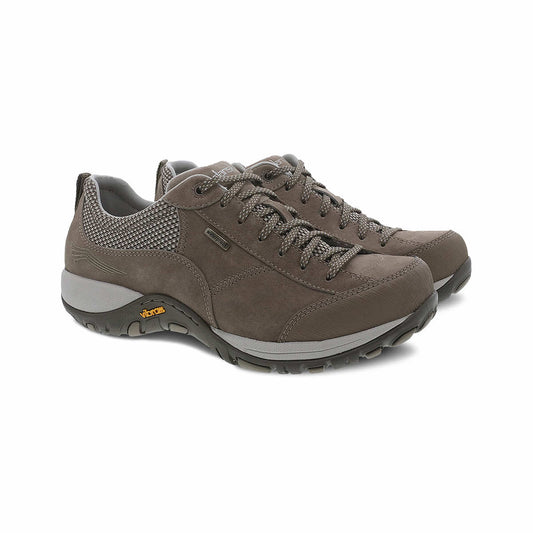 Women's Paisley Suede Shoes Walnut