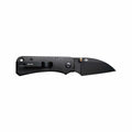 Baby Banter Thumb Stud Wharncliffe Knife Black Micarta