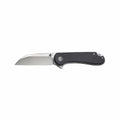 Elementum Flipper Nitro-V Steel Knife Blk Micarta