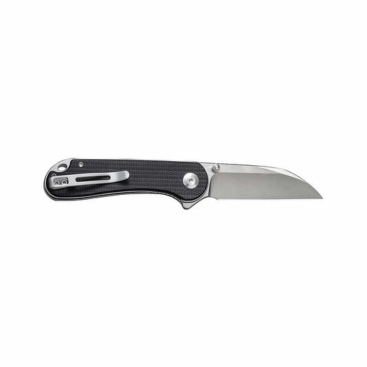 Elementum Flipper Nitro-V Steel Knife Blk Micarta