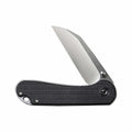 Elementum Flipper Nitro-V Steel Knife Blk Micarta