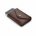 Porter RFID Leather Wallet Brown