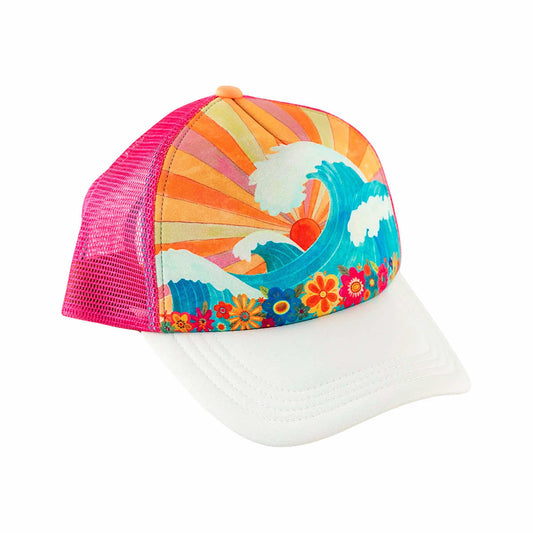 Waves Adjustable Trucker Hat