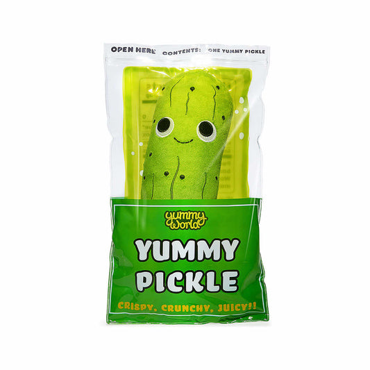 Kidrobot Yummy World Pickle Plush Toy Green