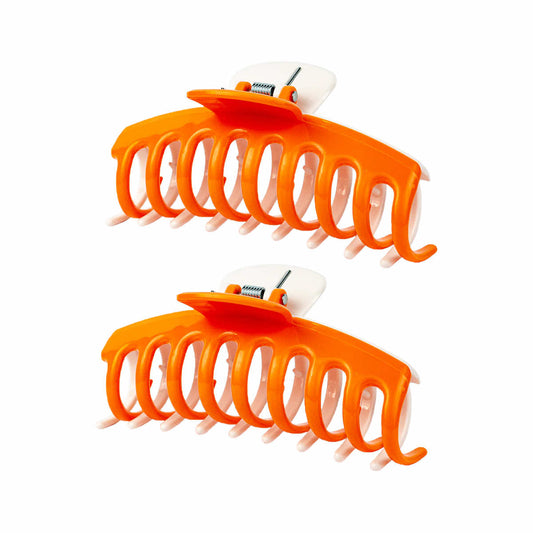 Gameday Hair Clips University of Tennessee Orange and White Hair Clips - 2-Pack Orange White
