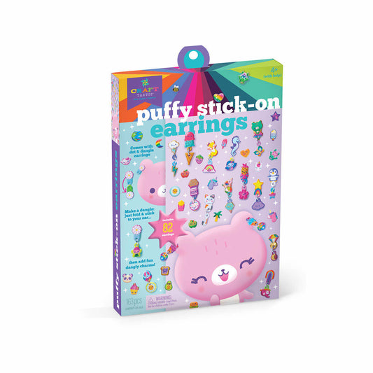 Puffy Stick-On Earrings Kit