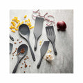 Wide Slotted Spurtle Spatula - Gray